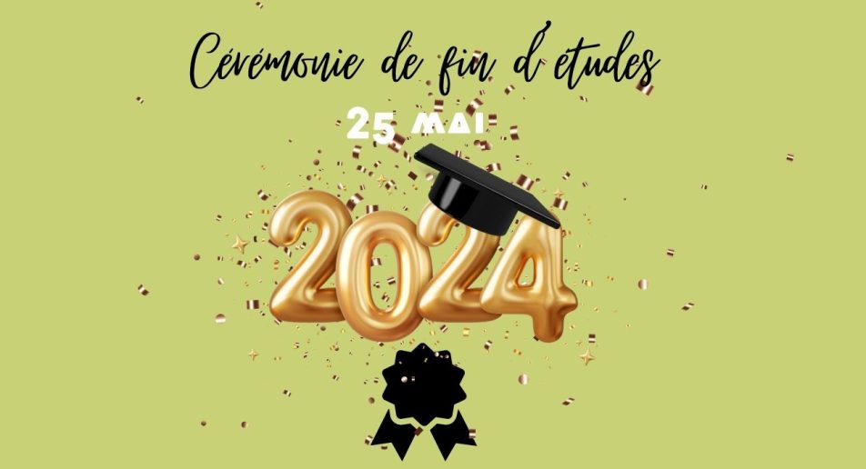 Aujourd&rsquo;hui, c&rsquo;est la Cérémonie de fin d&rsquo;études de nos diplômé.es!